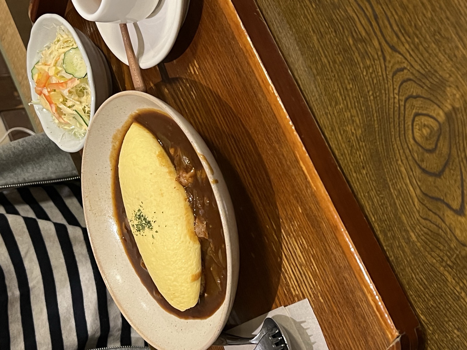 修善寺no洋食屋のオムカレー